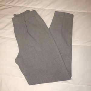 Grey Bershka Dress Pants